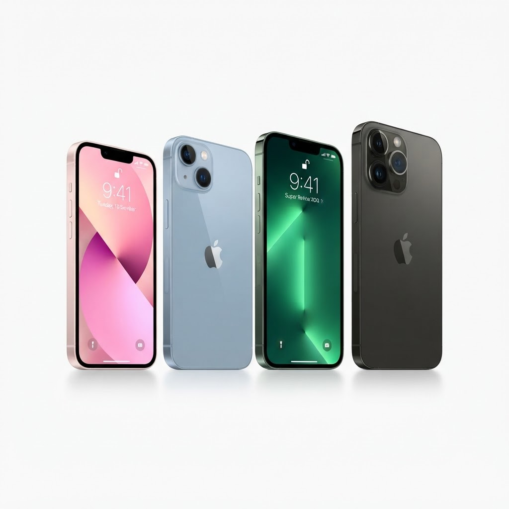 iPhone 13 Series lineup